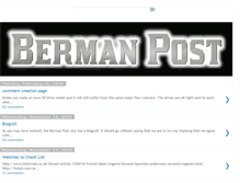 Tablet Screenshot of bermanpost.com
